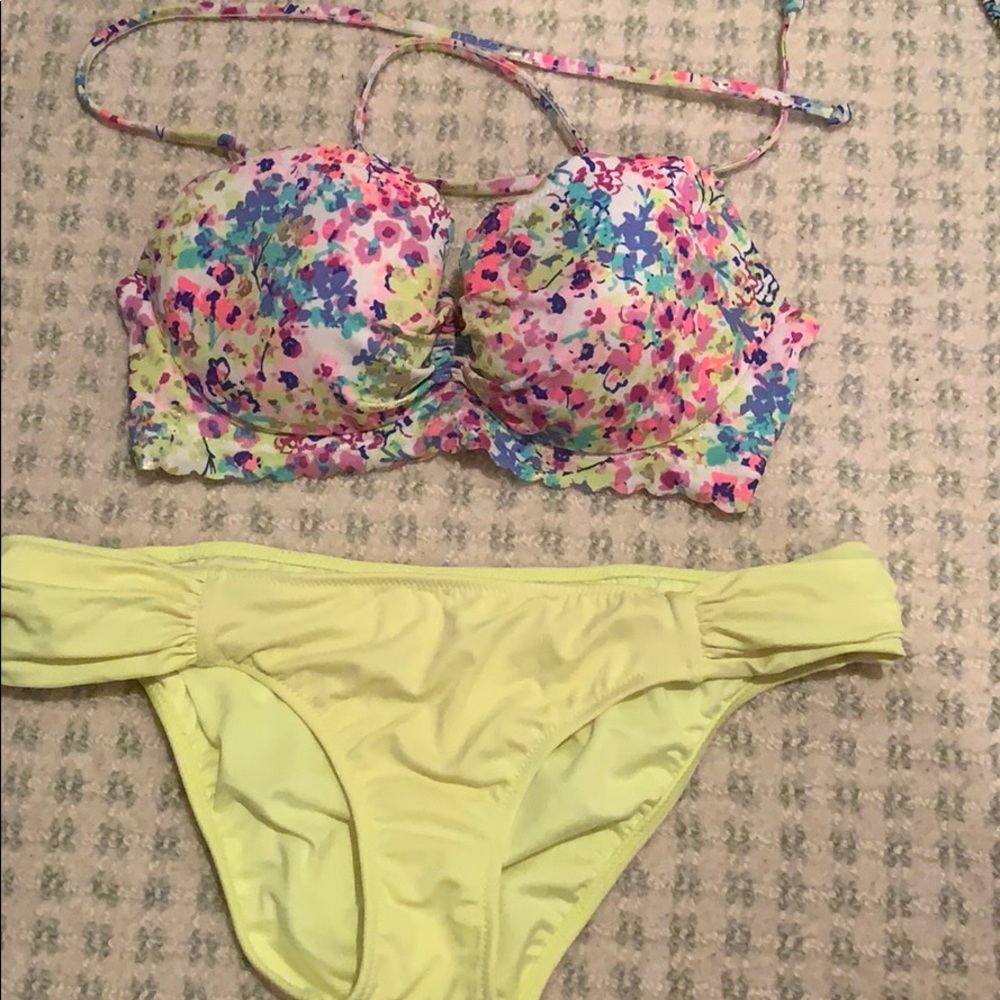 Victoria Secrets floral Swim Suit